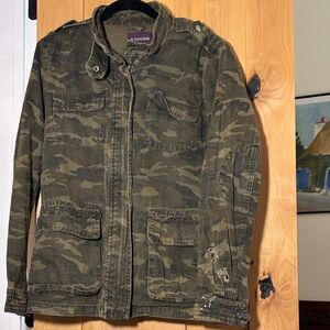 Vigoss Women's Camouflage Military Jacket
